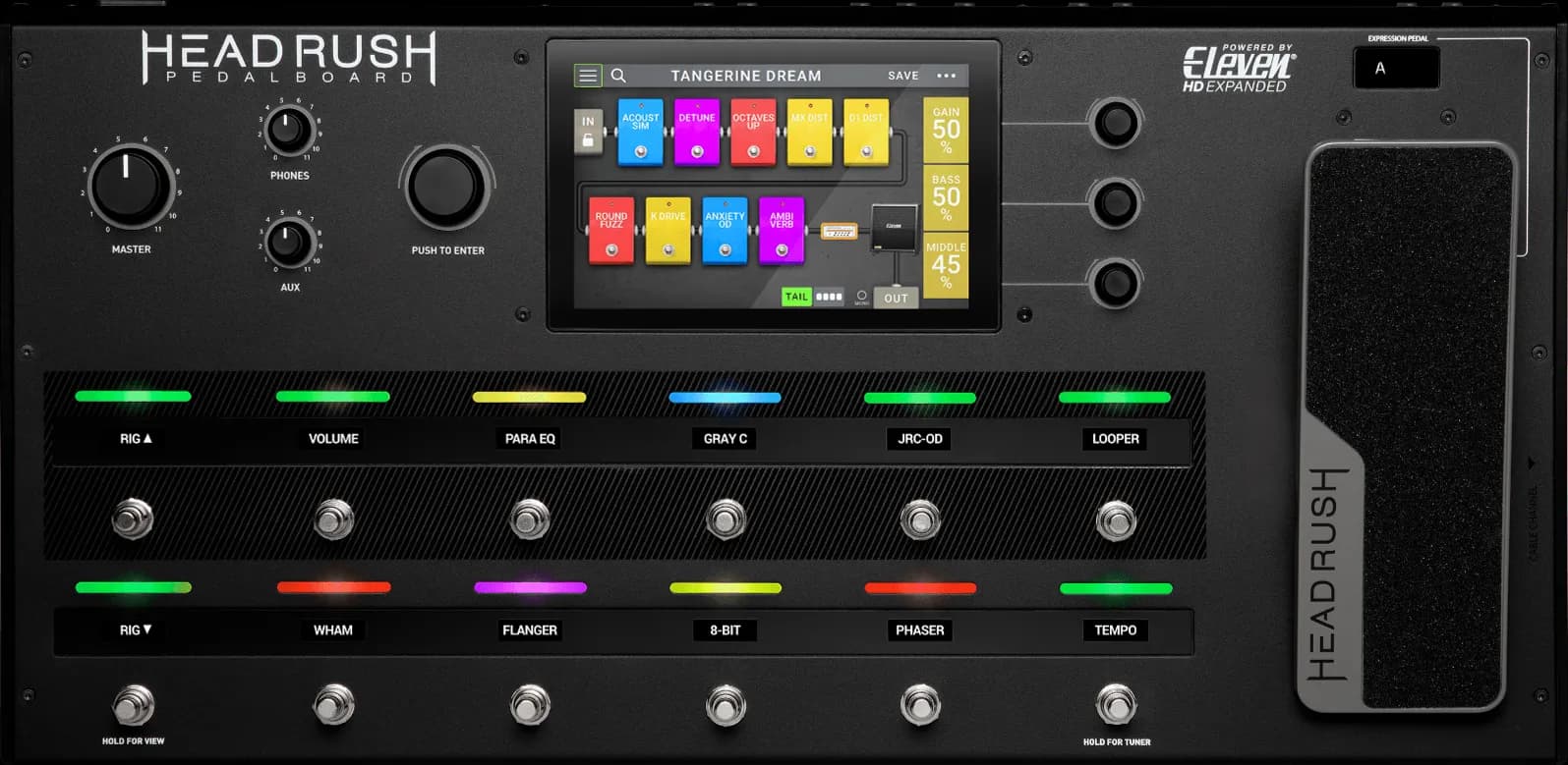 Headrush-Pedalboard
