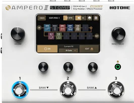 Hotone-Ampero II Stomp