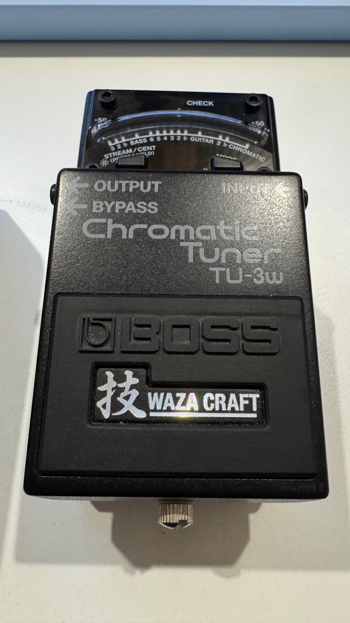 BOSS-TU-3w Chromatic Tuner (Waza Craft)-1