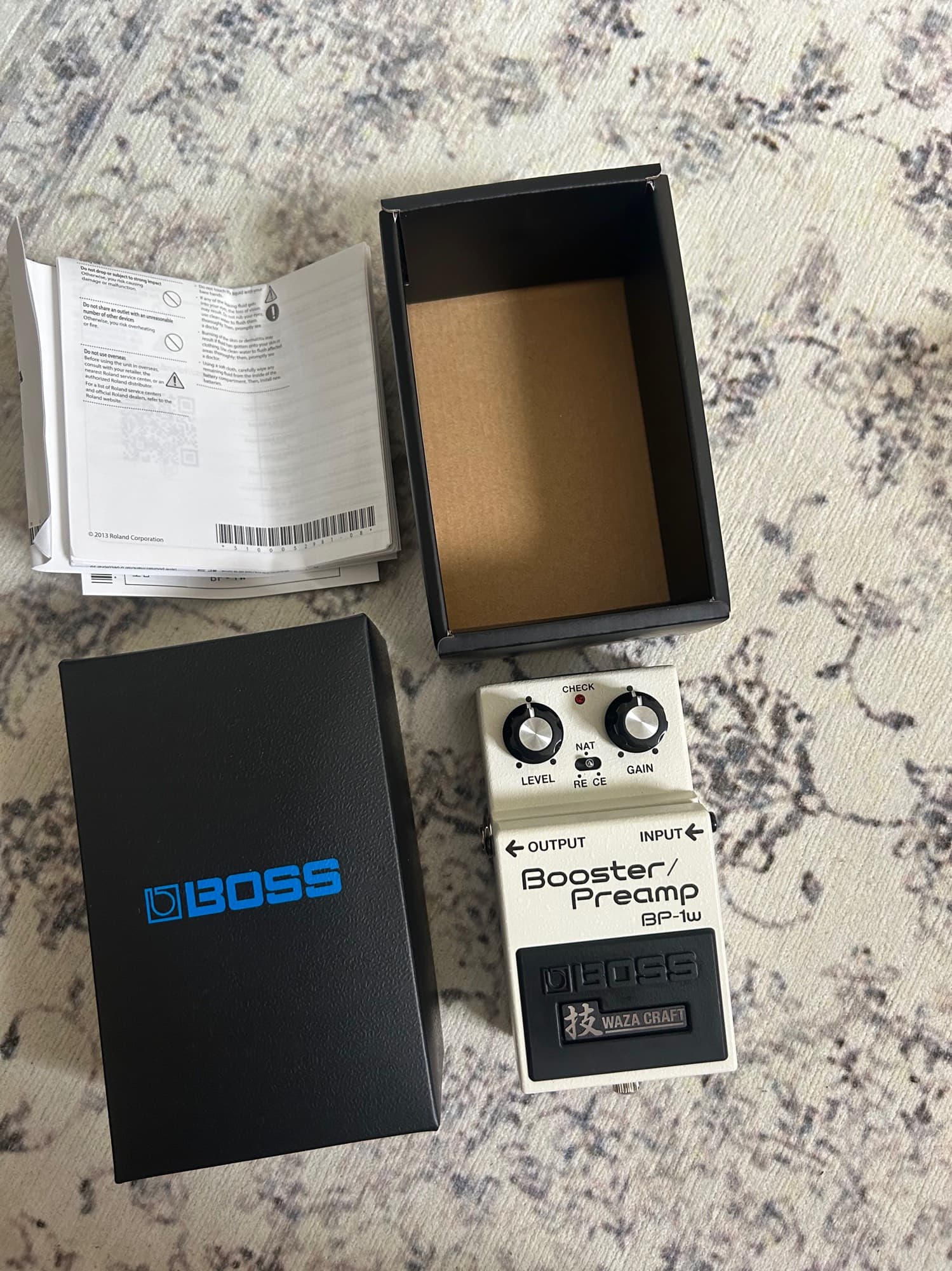 BOSS-BP-1w Booster/Preamp (Waza Craft)-2